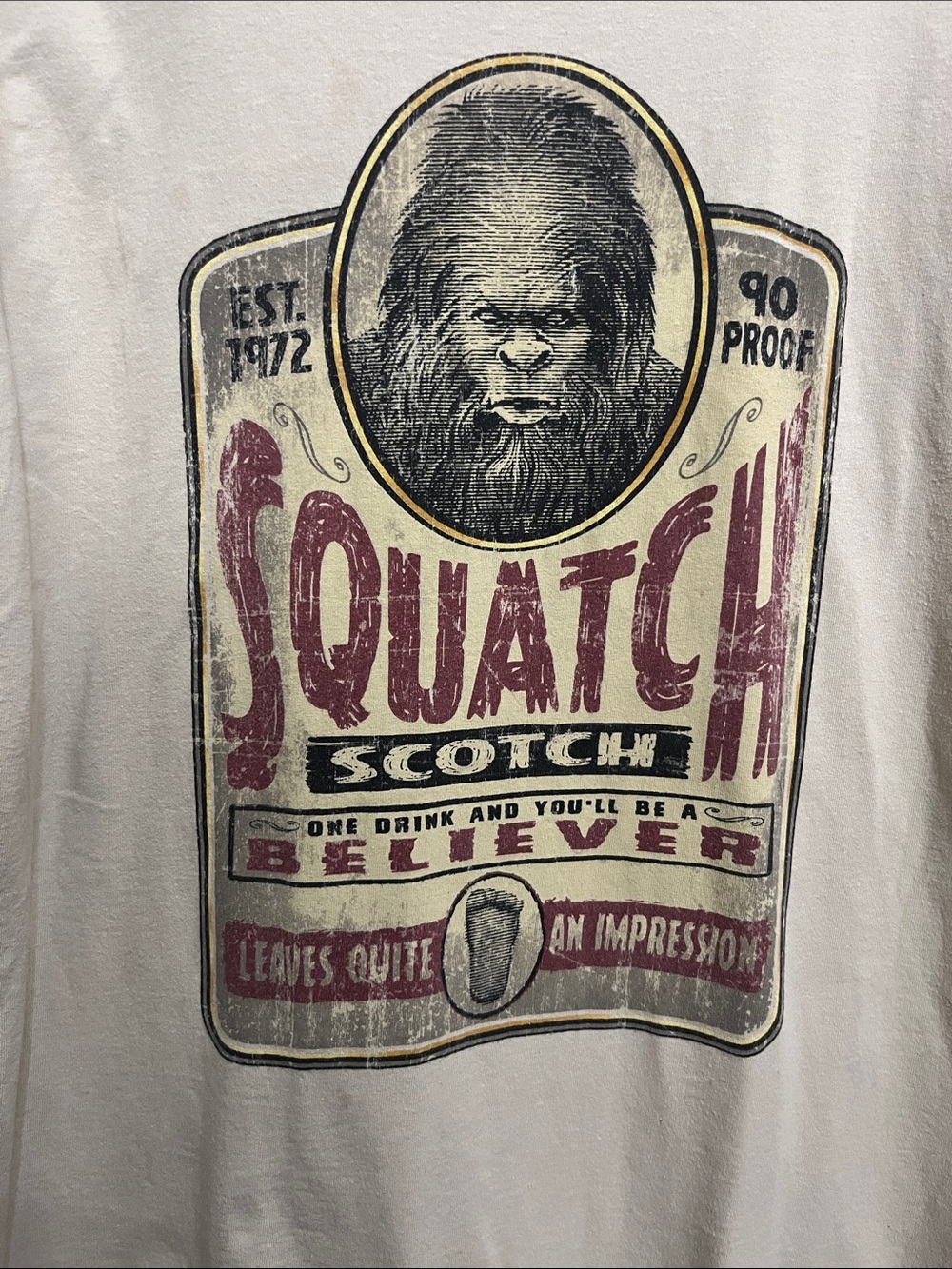 Squatch Scotch XXL Shirt
